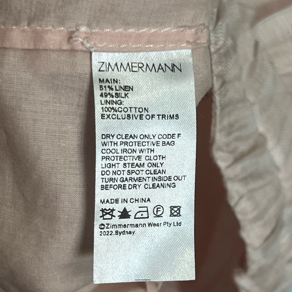 Zimmermann Rhythmic Ruffle Blouse - Picture 7 of 8